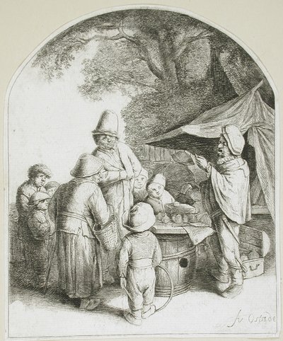 Kvacksalvaren av Adriaen van Ostade