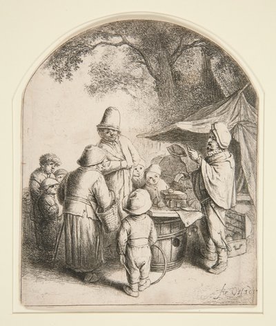 Kvacksalvaren av Adriaen van Ostade