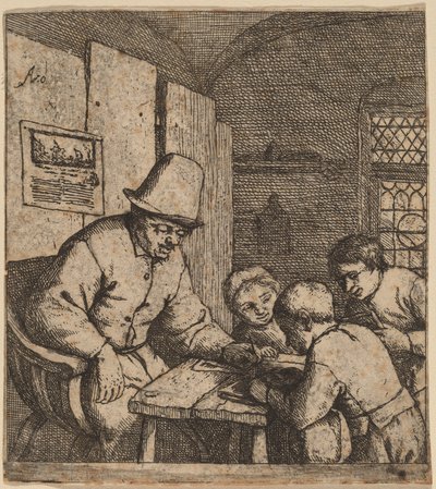 Skolmästaren av Adriaen van Ostade