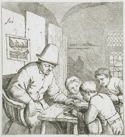 Skolmästaren av Adriaen van Ostade