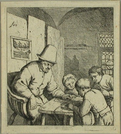Skolläraren av Adriaen van Ostade