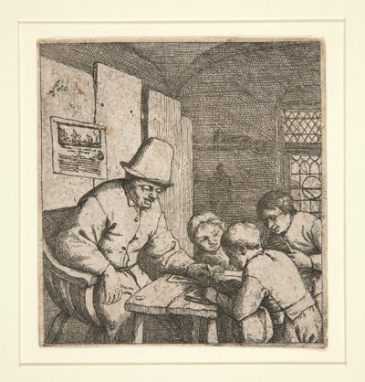 Skolläraren av Adriaen van Ostade