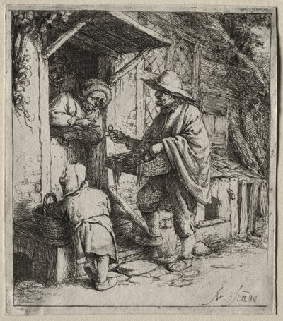 Glasögonförsäljaren av Adriaen van Ostade