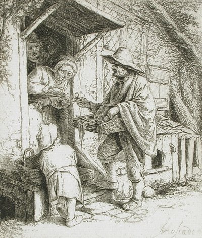 Glasögonförsäljaren av Adriaen van Ostade