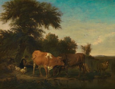 Landskap av Adriaen van de Velde