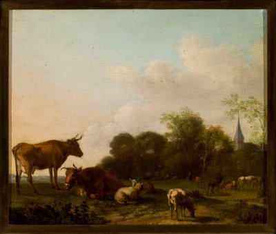 Betesmark av Adriaen van de Velde