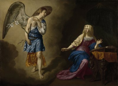 Bebådelsen, 1667 av Adriaen van de Velde