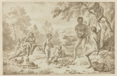 Den gyllene åldern av Adriaen van de Velde