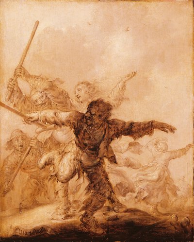 Arga slag av Adriaen van de Venne