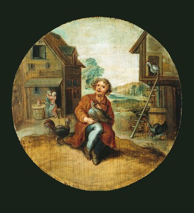 På bondgården av Adriaen van de Venne