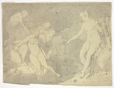 Diana och Callisto av Adriaen van der Werff