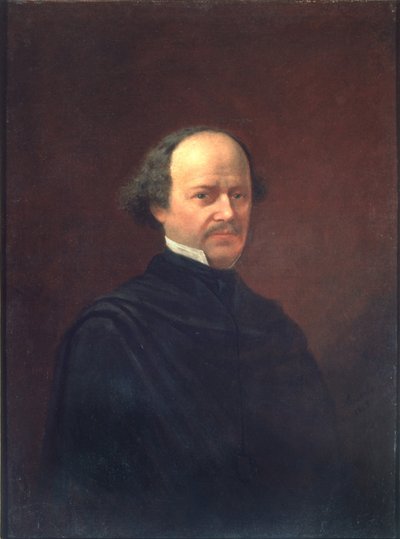 Porträtt av kompositören Alexander Dargomyzhsky 1813-1869, 1869 av Adrian Markovich Volkov