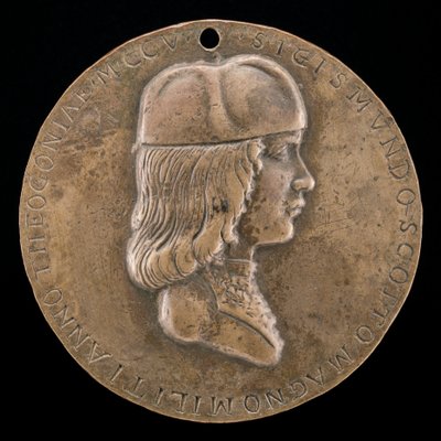 Porträtt av en pojke, troligen 14881499. av Adriano Fiorentino