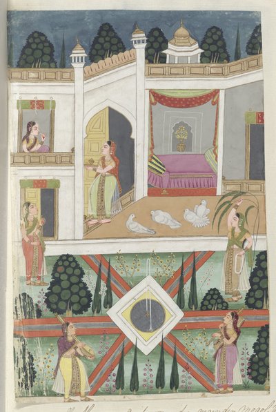 De prinsessan Moenisja av Adrianus Canter Visscher