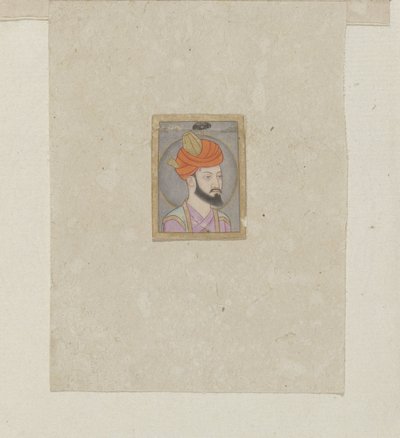 Munsha sultan mhamod tredje kung av Indostan (titel på objekt) av Adrianus Canter Visscher