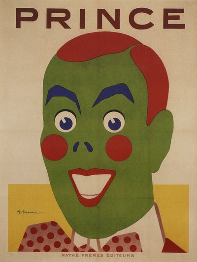 Prince, affisch för Pathe Cinema (1912-1913) (affisch) av Adrien Barrere