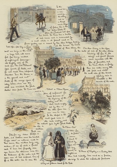 A Subalterns första intryck av Malta (chromolitho) av Adrien Emmanuel Marie