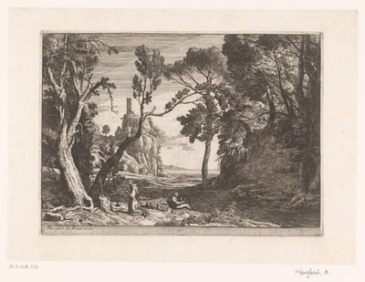 Av eremitaget av Adrien Manglard