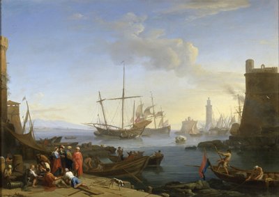 Hamnen, 1726 av Adrien Manglard
