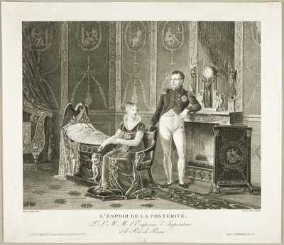 Eftervärldens hopp: Kejsaren, kejsarinnan och kungen av Rom av Adrien Pierre Francois Godefroy