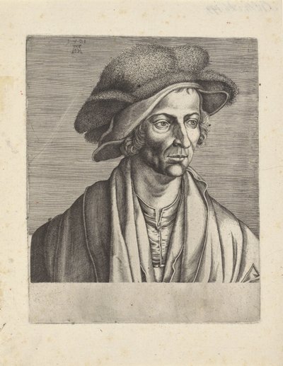 Porträtt av Joachim Patinier av Egidius  Sadeler (II)