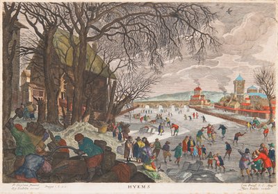 Allegory of Winter, 1620. av Aegidius Sadeler