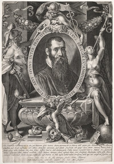 Pieter Brueghel, 1606. av Aegidius Sadeler or Saedeler