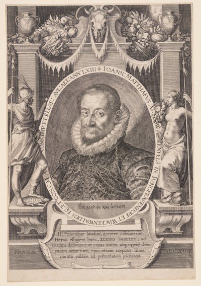 Johannes Matthaeus Wacker von Wackenfels, diplomat av Aegidius Sadeler II