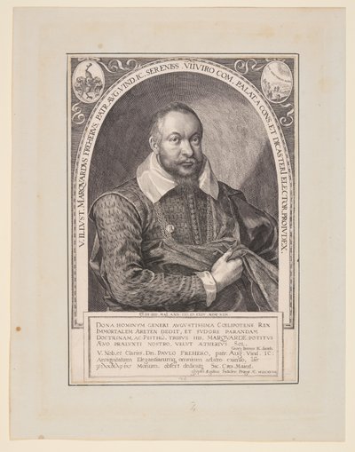 Marquard Freher, diplomat, historiker och jurist av Aegidius Sadeler II