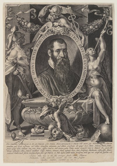 Pieter Brueghel II av Aegidius Sadeler II