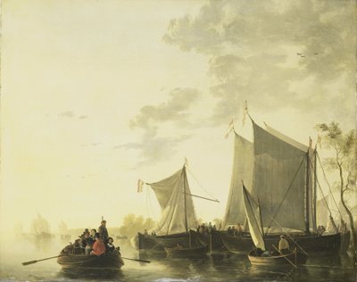 Utsikt över floden av Aelbert (after) Cuyp
