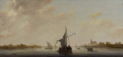 En vy över Maas i Dordrecht, c.1645-46 av Aelbert Cuyp
