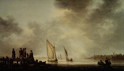 Ett flodlandskap av Aelbert Cuyp