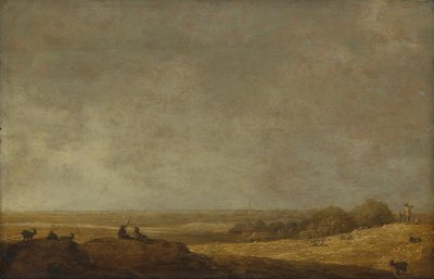Platt landskap av Aelbert Cuyp