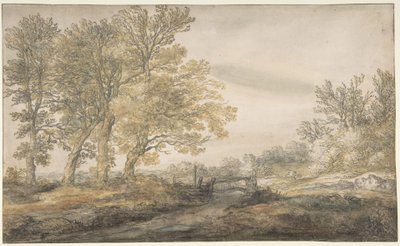 Landskap med träd av Aelbert Cuyp