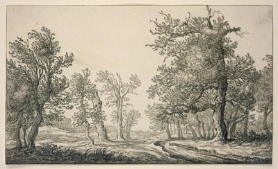 Stig genom en ekskog av Aelbert Cuyp