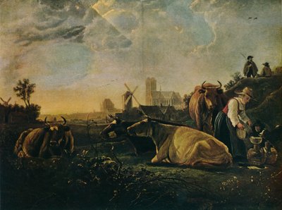 The Large Dort, c1650 av Aelbert Cuyp