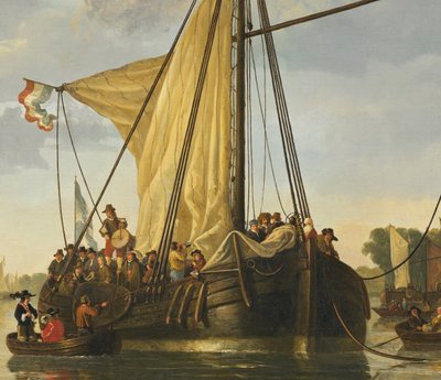 Maas vid Dordrecht av Aelbert Cuyp