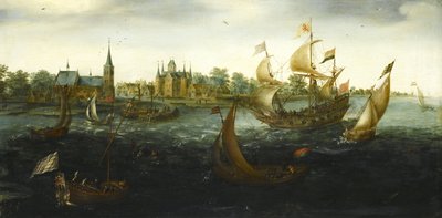Enheten före IJsselmonde, 1618 av Aert Anthonisz