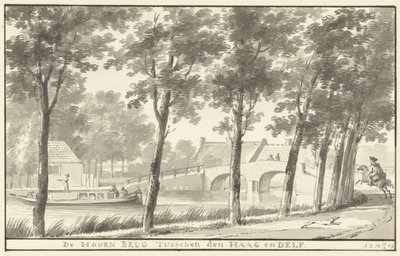 Hoornbron mellan Haag och Delft av Aert Schouman