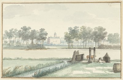 Slottet Ter Hooge på Walcheren av Aert Schouman