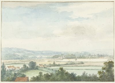 Landskap i Windsor av Aert Schouman