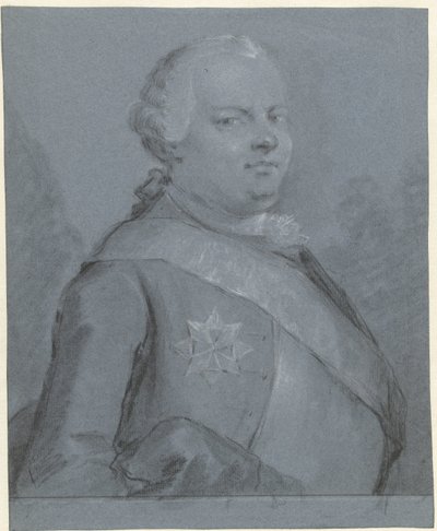 Porträtt av Louis Ernst hertig av Brunswick-Wolfenbüttel av Aert Schouman