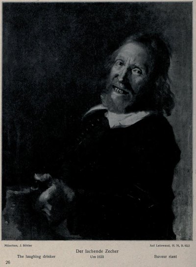 Skrattande drinkare av After Frans Hals