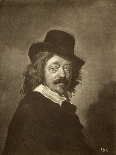 Porträtt av Frans Hals (1582/83-1666) av After Frans Hals