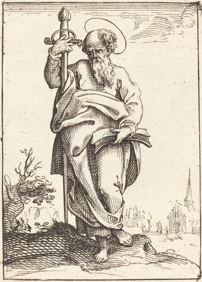 Sankte Pär av After Jacques Callot