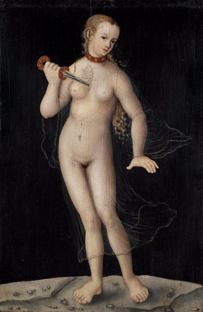 Lucretia Romana av after Lucas Cranach the Elder