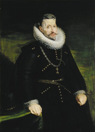 Porträtt av ärkehertig Albrecht VII av Habsburg av after Peter Paul Rubens
