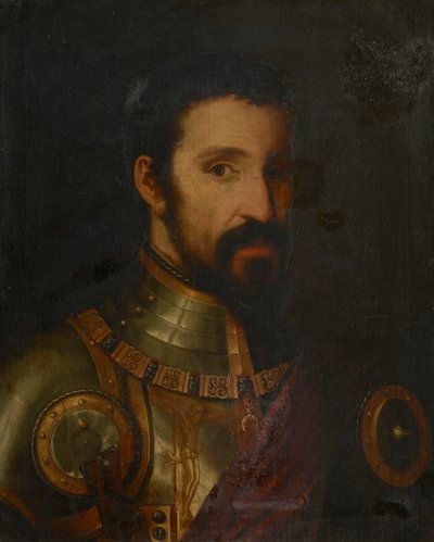 Don Fernando Alvarez de Toledo, hertig av Alba (1507-1582) av after Titian