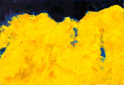 Resilience 2, 2018 (olja på duk) av Agnes Girardon